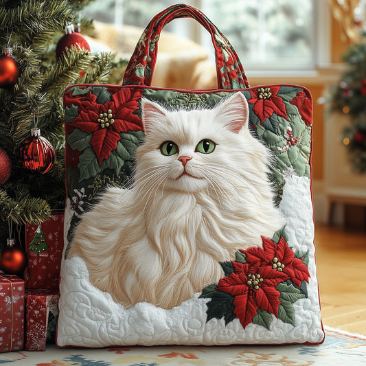 Festive Cat Quilted Tote Bag GFTONT4014