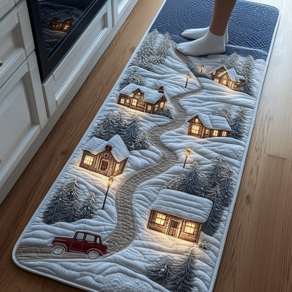 Snowy Town Runner Rug GFTONT4027
