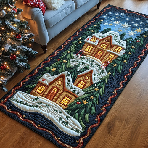Christmas Village Runner Rug GFTONT4028