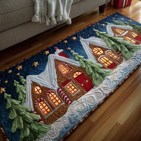 Christmas Village Runner Rug GFTONT4029