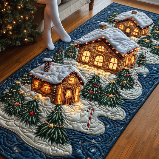 Christmas Village Runner Rug GFTONT4030