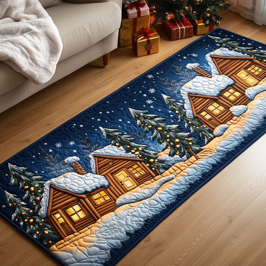 Frosty Village Runner Rug GFTONT4031