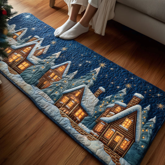 Frosty Village Runner Rug GFTONT4033