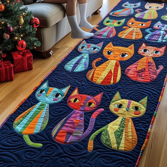 Whimsical Meow Runner Rug GFTONT4035