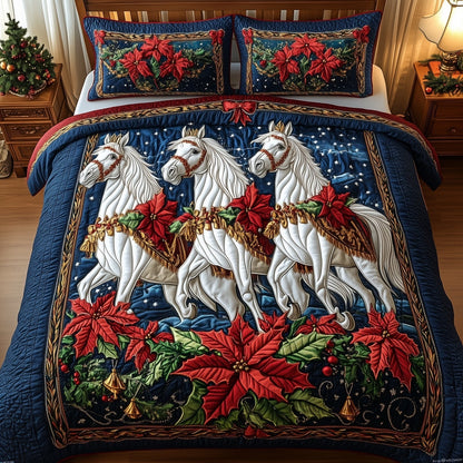 Yuletide Ride Duvet Cover Set GFTONT4090