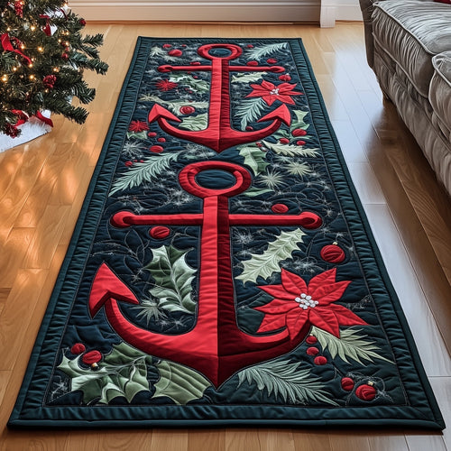 Yuletide Anchor Runner Rug GFTONT4107