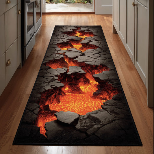 Lava Floor Runner Rug GFTONT4111