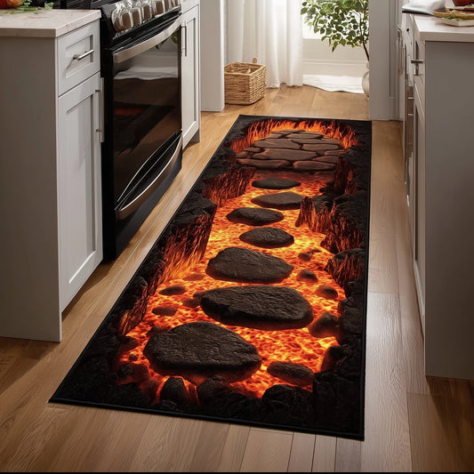 Lava Floor Runner Rug GFTONT4112