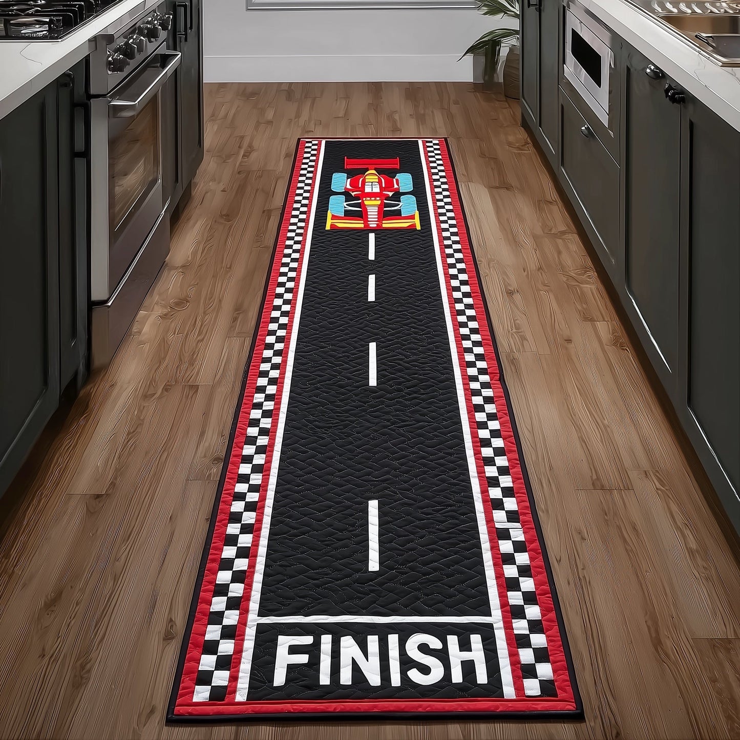 Racing Track Runner Rug GFTONT4129