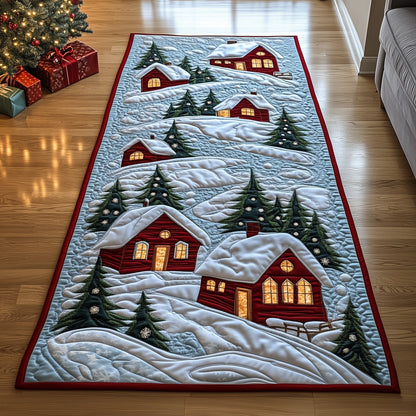 Christmas Village Runner Rug GFTONT4133