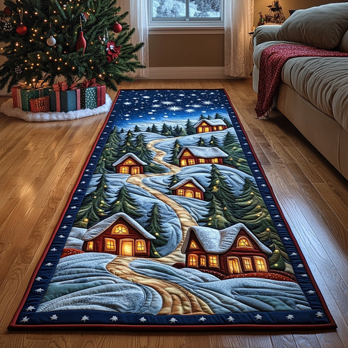 Christmas Village Runner Rug GFTONT4135