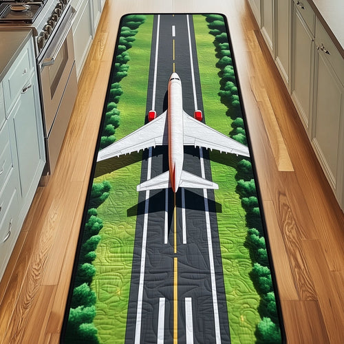 Airplane Runway Runner Rug GFTONT4172