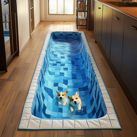 Puppy Pool Runner Rug GFTONT4174