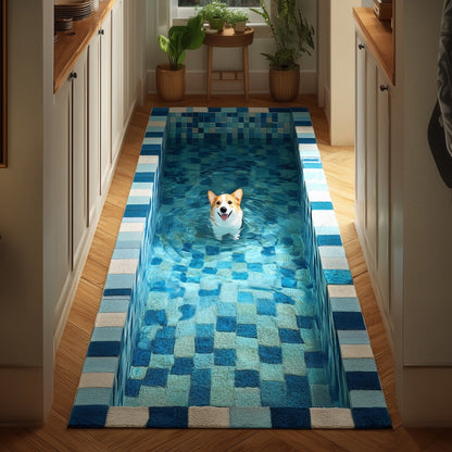 Puppy Pool Runner Rug GFTONT4176