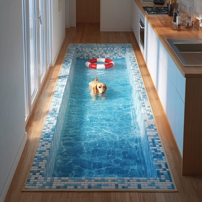 Puppy Pool Runner Rug GFTONT4177