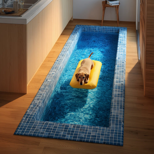 Puppy Pool Runner Rug GFTONT4178