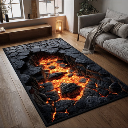 Lava Floor Area Rug GFTONT4179