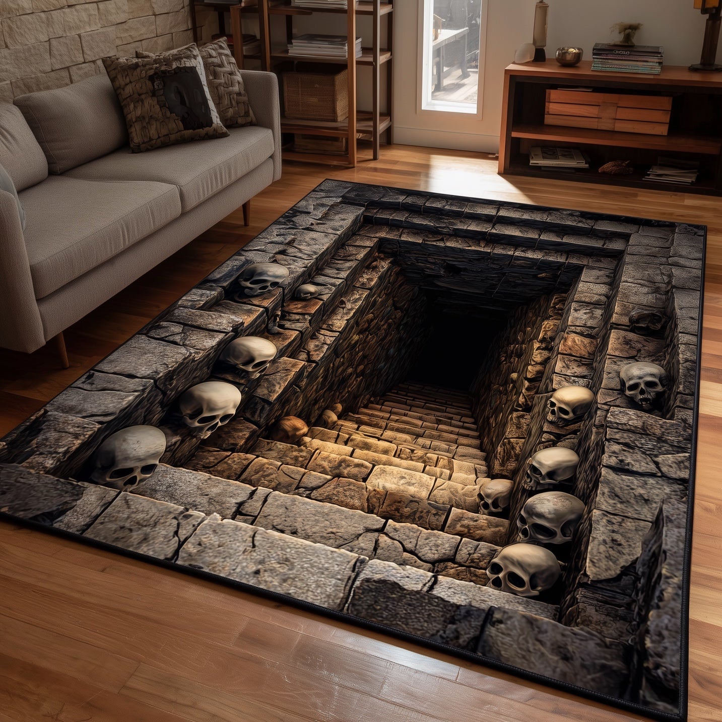 Spooky Tunnel Area Rug GFTONT4184 – Patchique Store