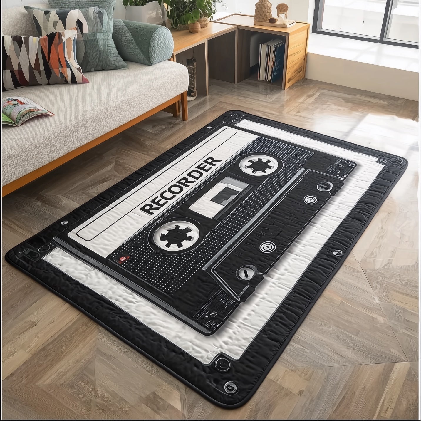 Music Recorder Area Rug GFTONT4193