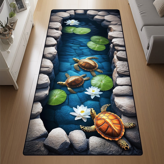 Turtle Charm Runner Rug GFTONT4208