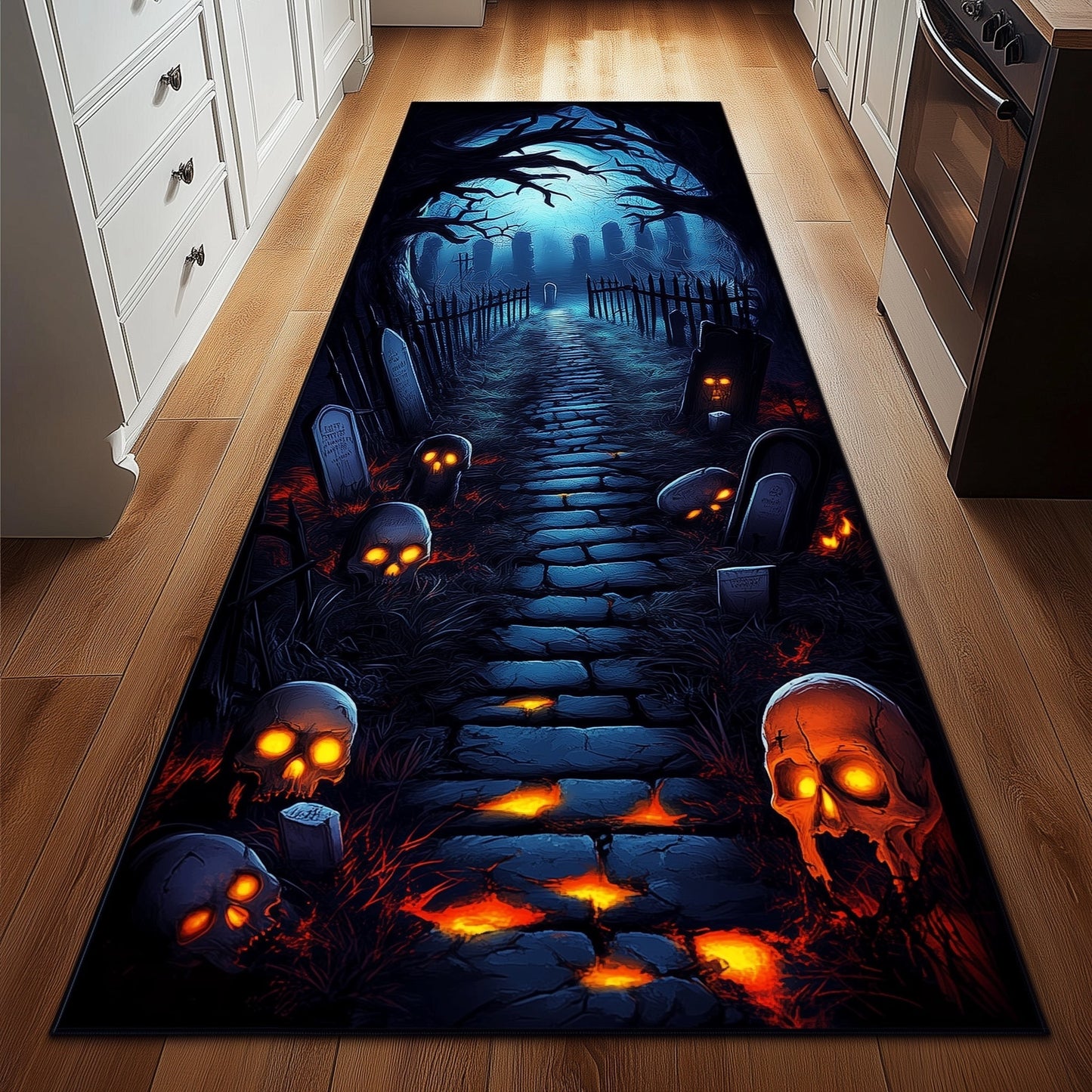 Graveyard Entrance Runner Rug GFTONT4223