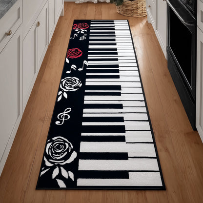 Piano Keyboards Runner Rug GFTONT4231