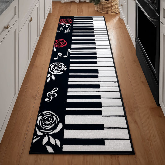 Piano Keyboards Runner Rug GFTONT4231