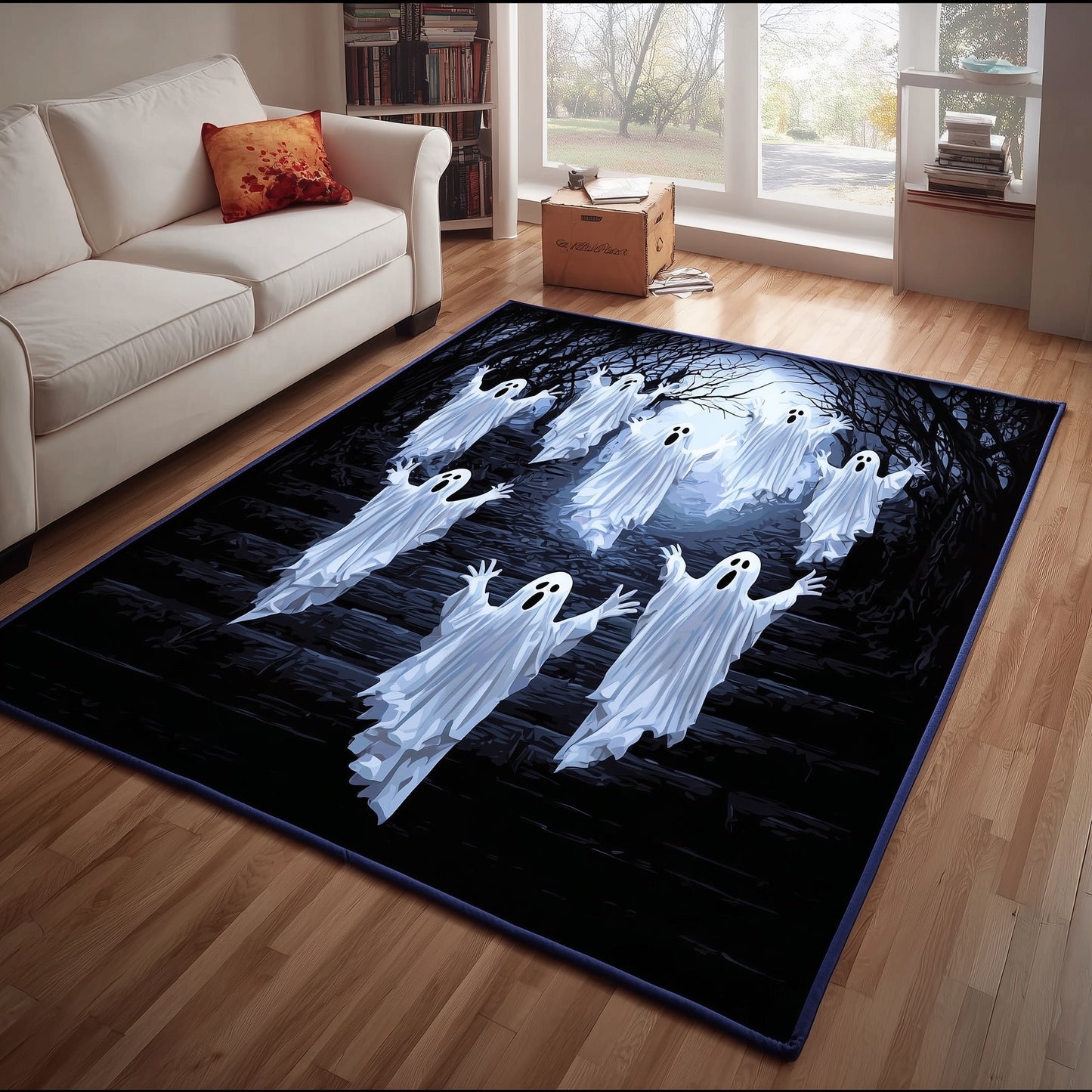 Spooky Choir Area Rug GFTONT4240