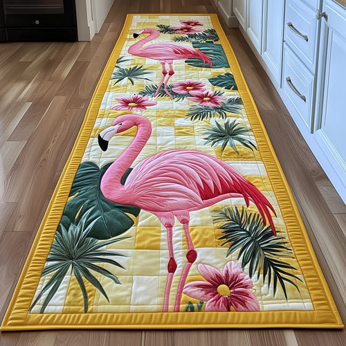 Tropical Flamingo Runner Rug GFTONT4273