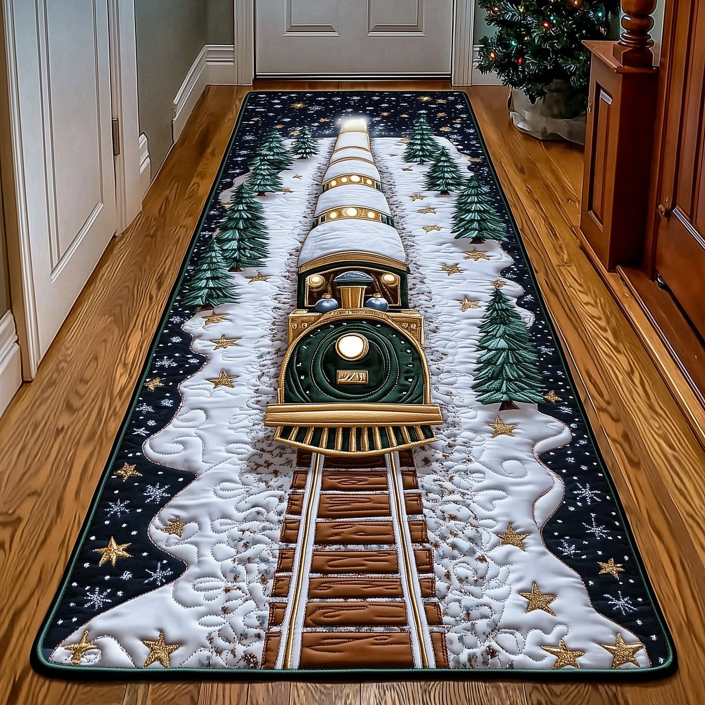 Yuletide Railway Runner Rug GFTONT4281