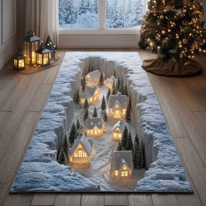 Icy Village Runner Rug GFTONT4284