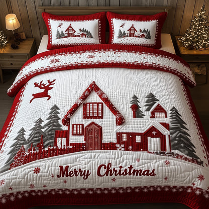Cozy Christmas Duvet Cover Set GFTONT4294