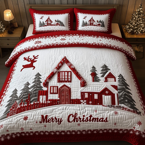 Cozy Christmas Duvet Cover Set GFTONT4294