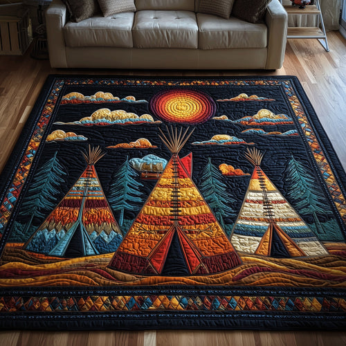 Native TeePee Area Rug GFTONT4298