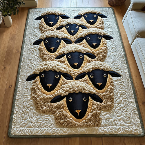 Whimsical Sheep Area Rug GFTONT4306