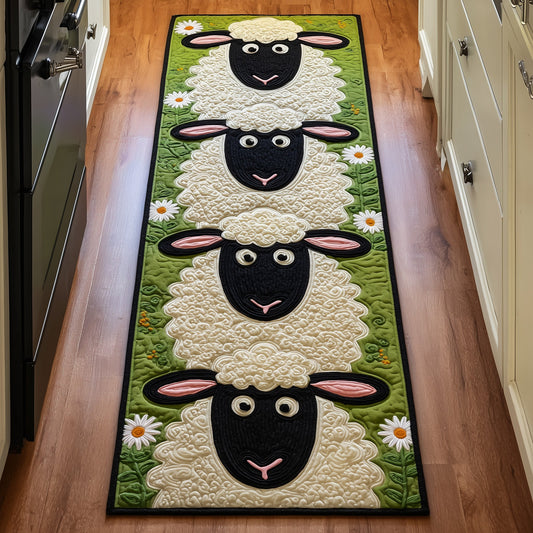 Whimsical Sheeps Runner Rug GFTONT4313