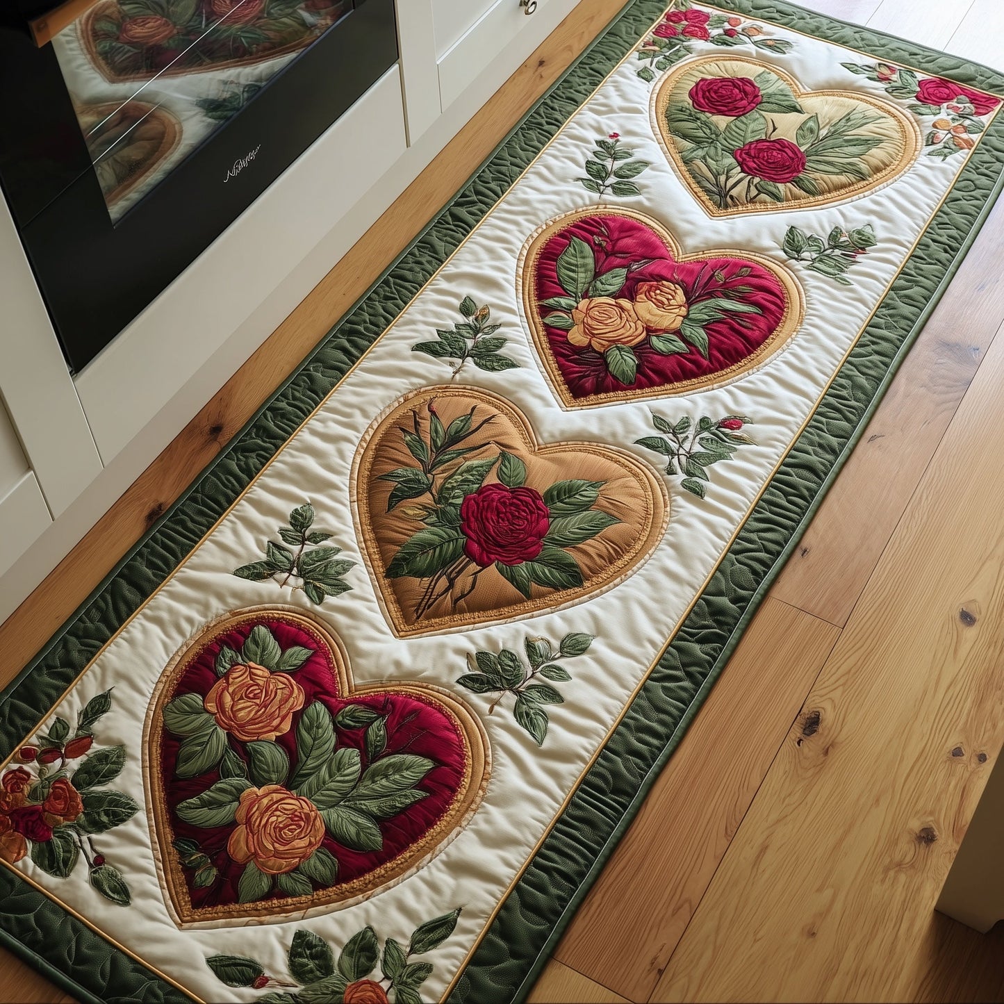 Rustic Roses Runner Rug GFTONT4371