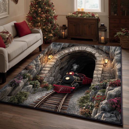 Festive Railway Area Rug GFTONT4379