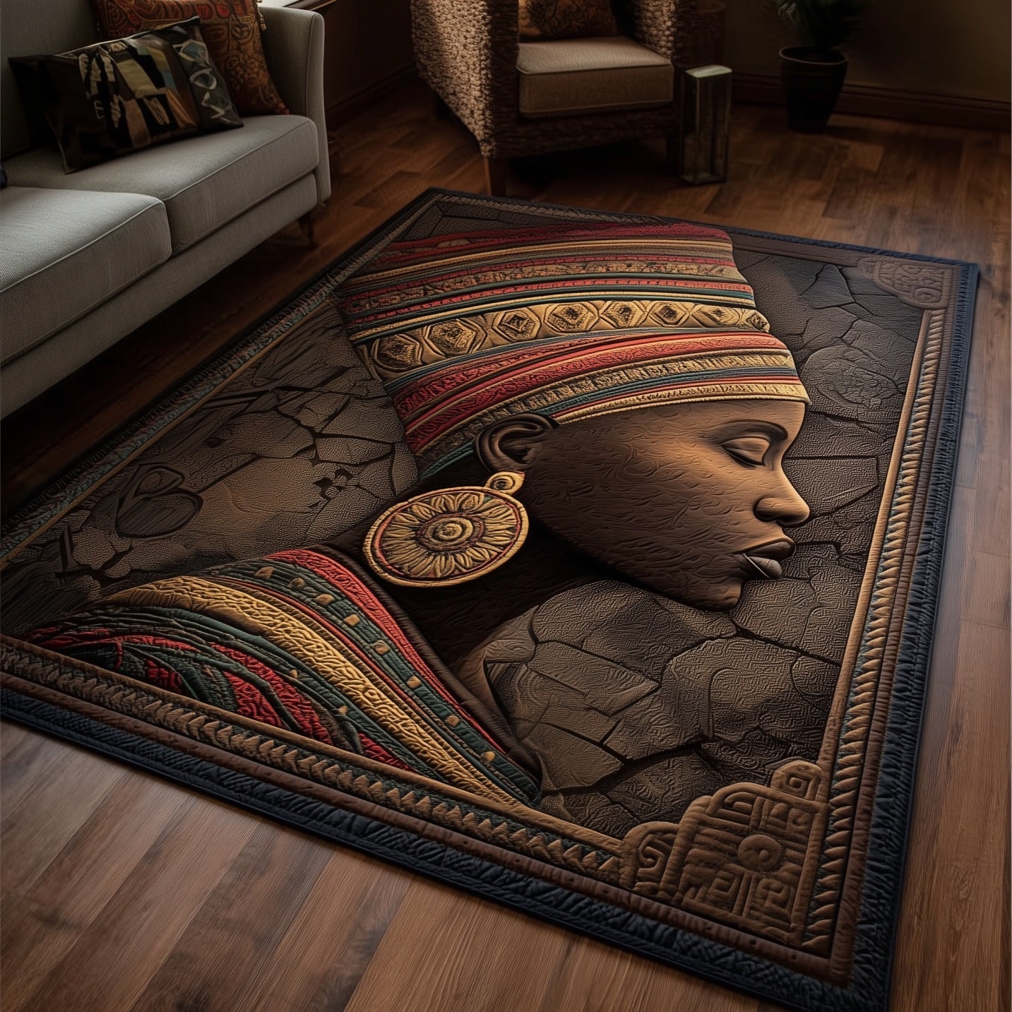 Golden Queen Area Rug GFTONT4411