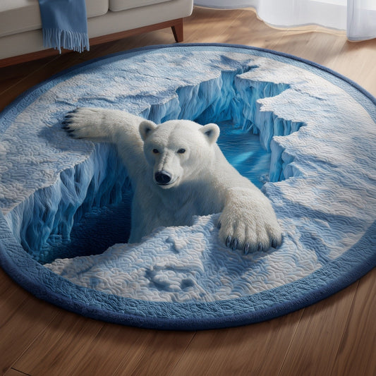 Polar Buddy Quilted Round Mat GFTONT4418