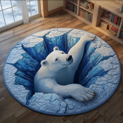 Polar Buddy Quilted Round Mat GFTONT4419