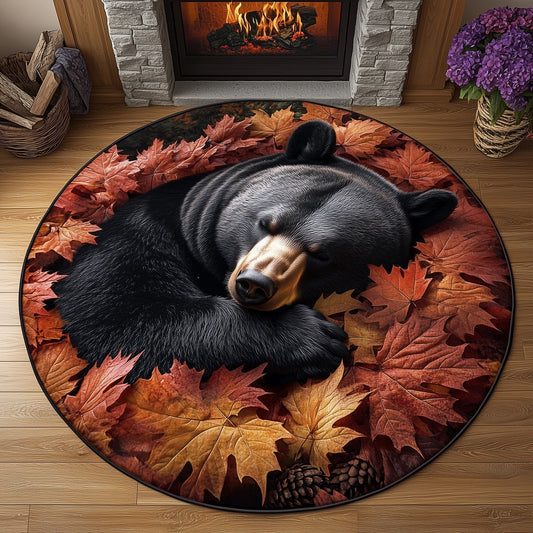 Autumn Nap Quilted Round Mat GFTONT4422