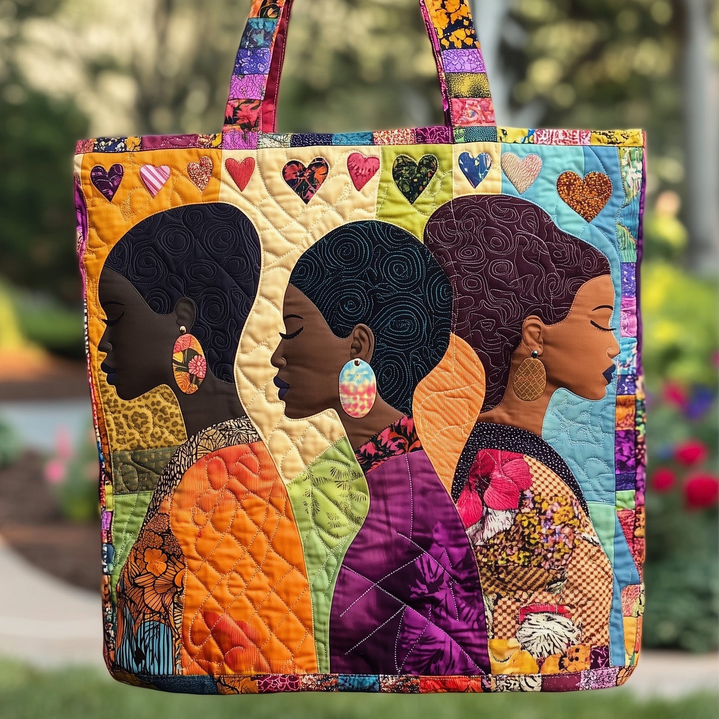 Proud Heritage Quilted Tote Bag GFTONT443