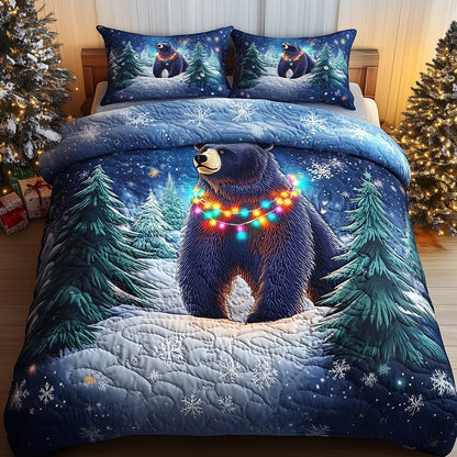 Festive Bear Duvet Cover Set GFTONT4448