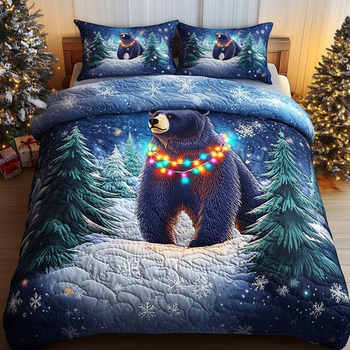 Festive Bear Duvet Cover Set GFTONT4448