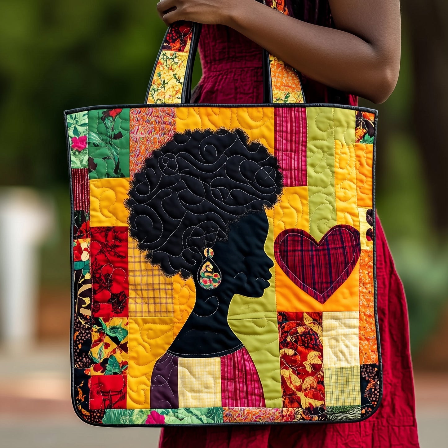 Proud Heritage Quilted Tote Bag GFTONT444