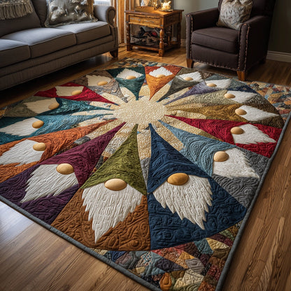 Festive Gnome Area Rug GFTONT4470