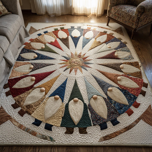 Festive Gnome Area Rug GFTONT4472