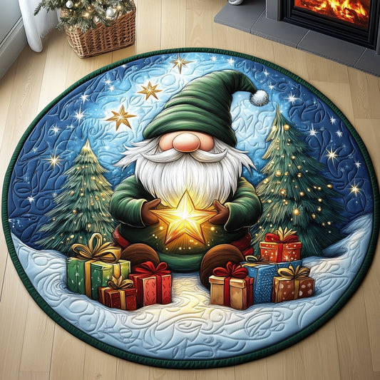 Gnome Quilted Round Mat GFTONT4474