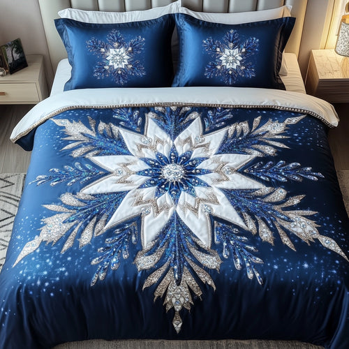 Twilight Snowflake Duvet Cover Set GFTONT4489